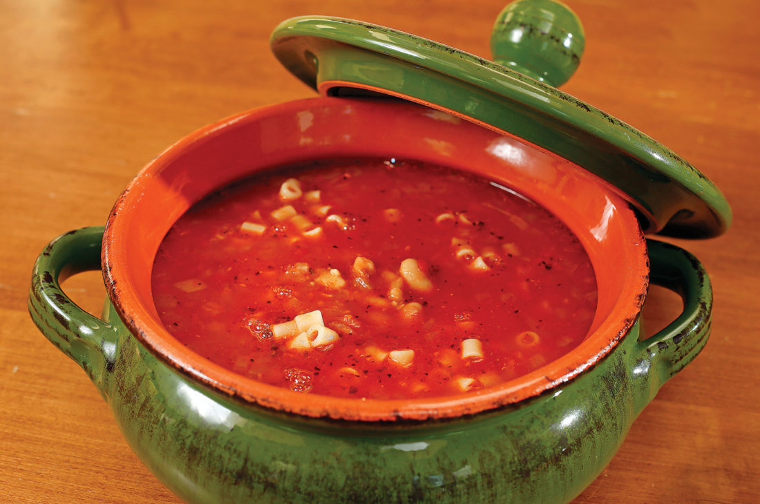 Home With The Lost Italian That’s amore — Pasta e Fagioli, a beloved Italian soup, is perfect